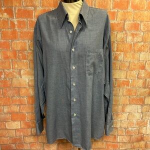 Geoffrey Beene Men’s Striped Button Down‎ Shirt